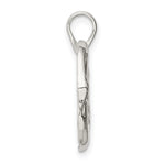 Sterling Silver Swan Charm - Product Photo