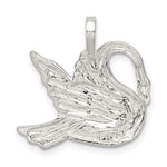 Sterling Silver Swan Charm - Product Photo
