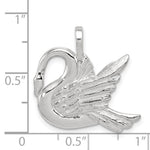 Sterling Silver Swan Charm - Product Photo