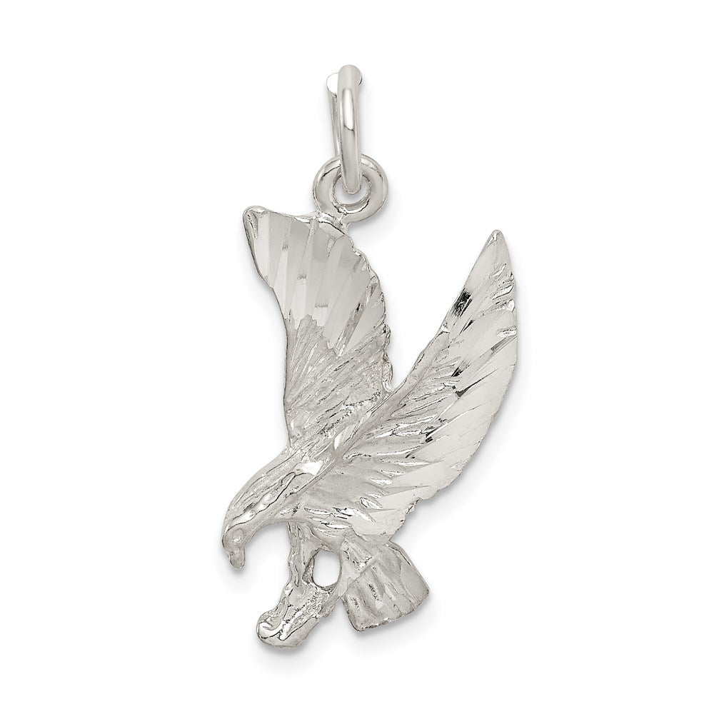 Sterling Silver Eagle Charm - Product Photo