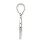 Sterling Silver Mama Heart Charm - Product Photo