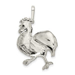 Sterling Silver Rooster Charm - Product Photo