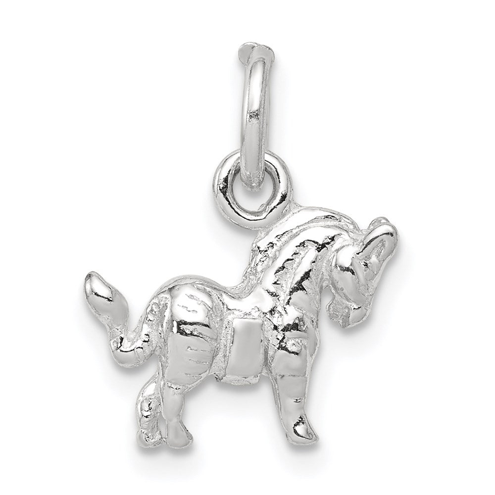 Sterling Silver Horse Charm - Product Photo
