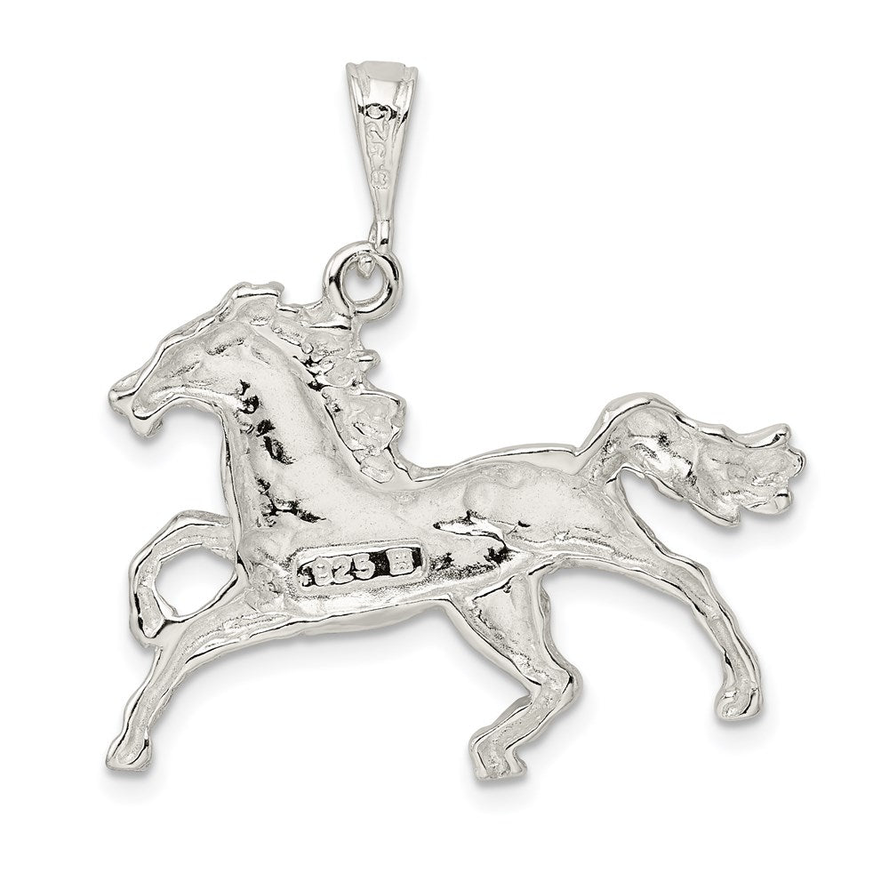 Sterling Silver Horse Charm - Product Photo