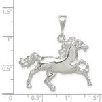 Sterling Silver Horse Charm - Product Photo