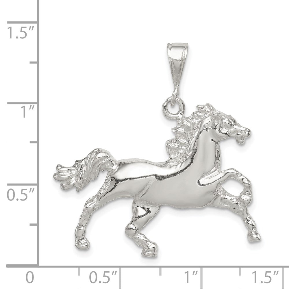 Sterling Silver Horse Charm - Product Photo