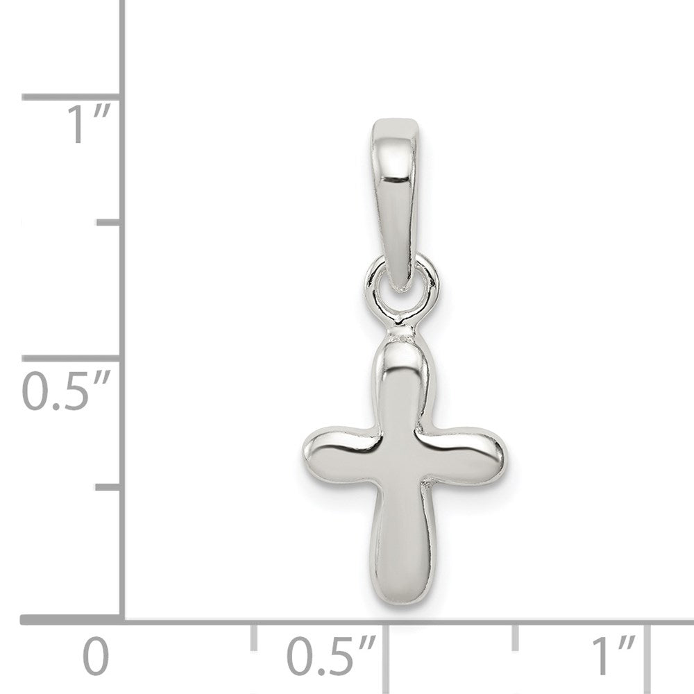 Sterling Silver Cross Pendant - Product Photo