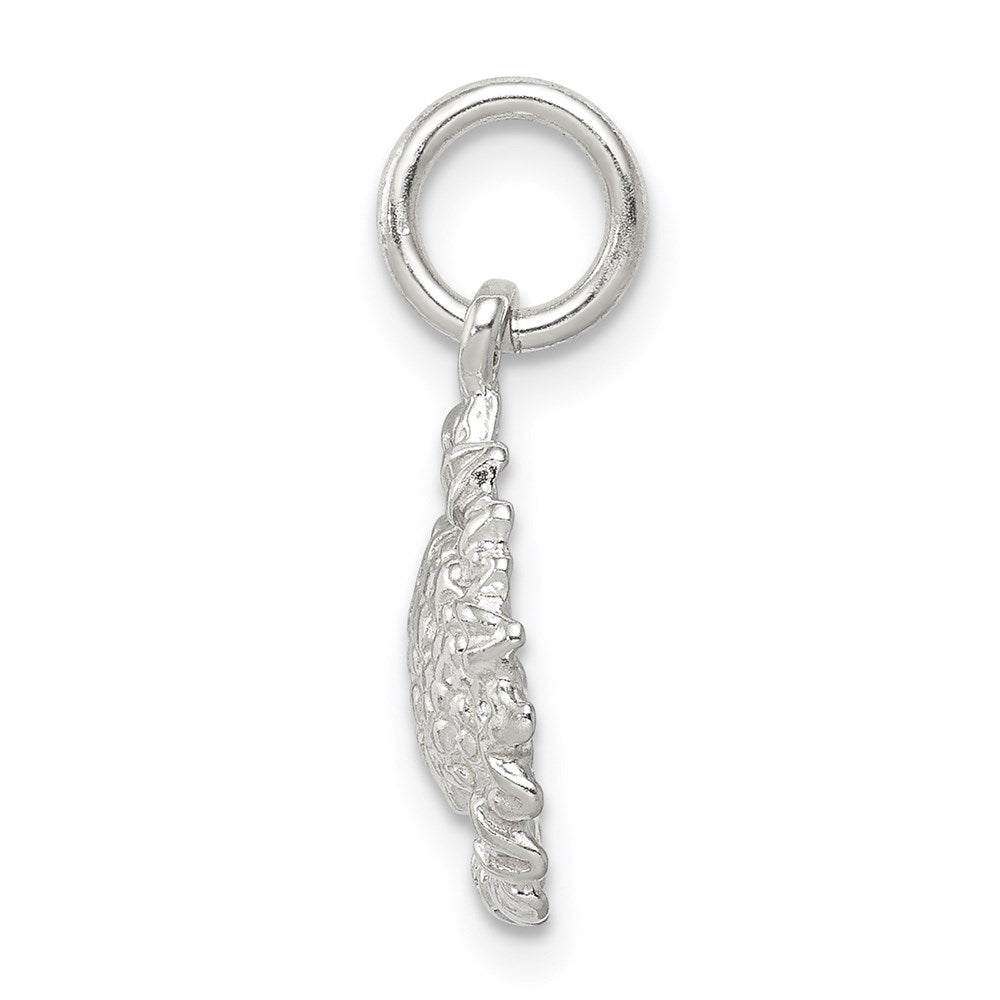 Sterling Silver Sunflower Charm - Product Photo