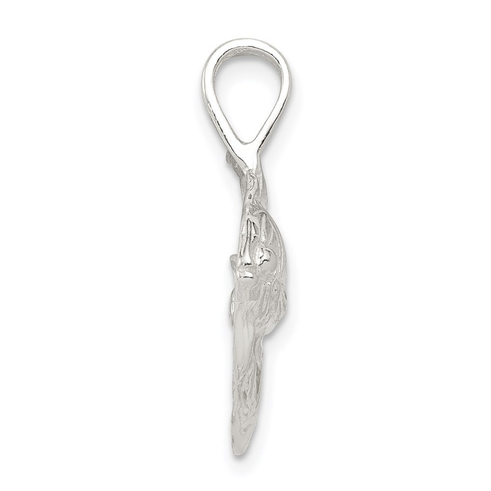 Sterling Silver Fish Charm - Product Photo