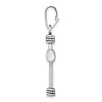 Sterling Silver Antiqued Cross Pendant - Product Photo