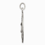Sterling Silver Antiqued Ecce Homo Medal - Product Photo