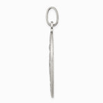 Sterling Silver Antiqued Miraculous Medal - Product Photo