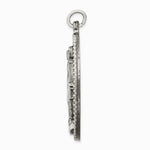 Sterling Silver Antiqued Miraculous Medal - Product Photo