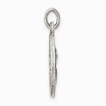 Sterling Silver Antiqued Queen of the Holy Scapular Medal - Product Photo