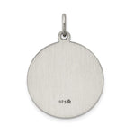 Sterling Silver Antiqued Saint Jude Thaddeus Medal - Product Photo