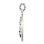 Sterling Silver Antiqued Saint Jude Thaddeus Medal - Product Photo