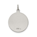 Sterling Silver Antiqued Saint Jude Thaddeus Medal - Product Photo