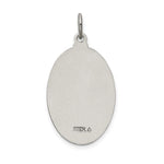 Sterling Silver Antiqued Saint Jude Thaddeus Medal - Product Photo
