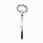 Sterling Silver Antiqued Baptism Medal - Product Photo