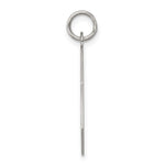 Sterling Silver Rhodium-plated I'll Never stop loving you Charm - Product Photo