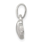 Sterling Silver Heart w/Wings Charm - Product Photo