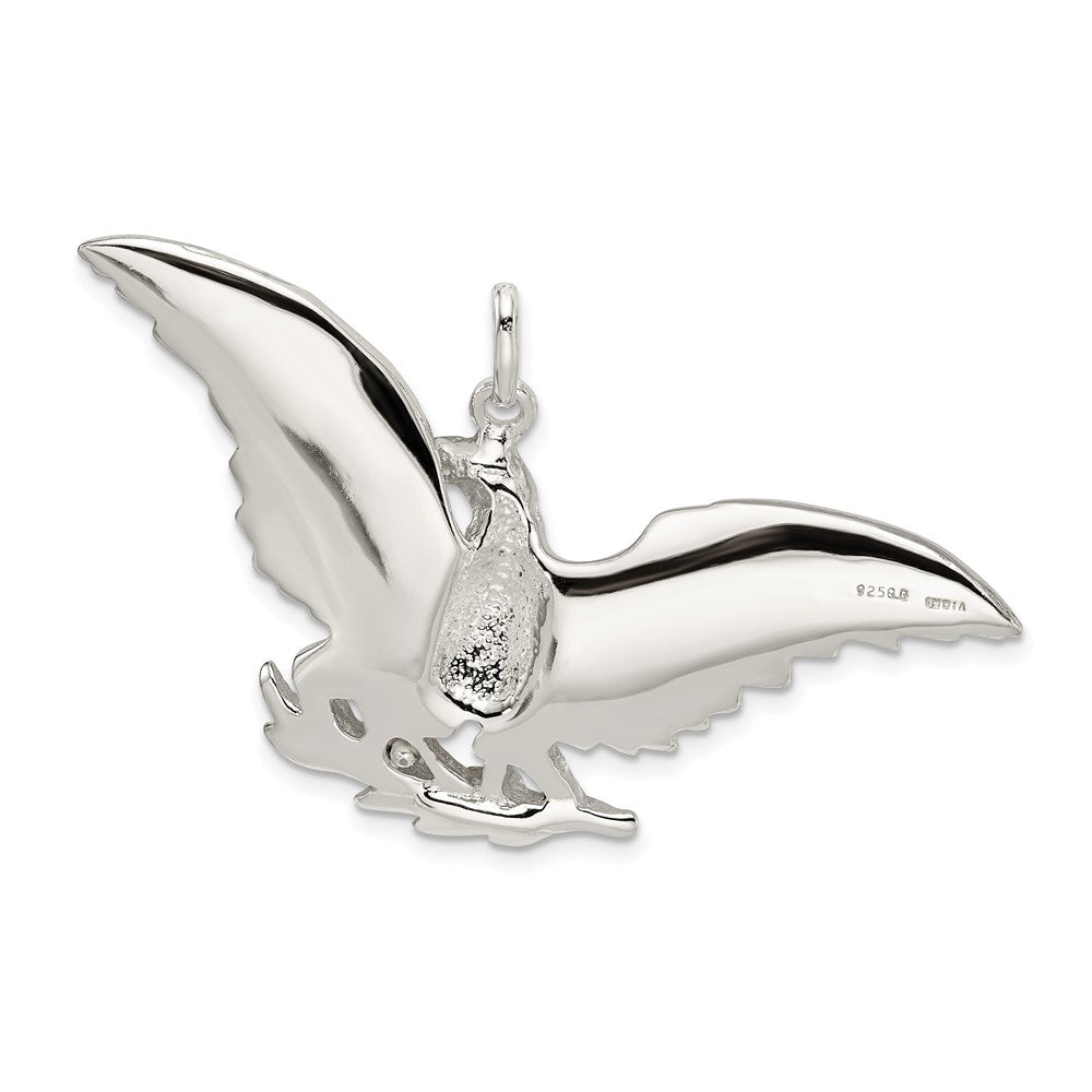 Sterling Silver Eagle Charm - Product Photo