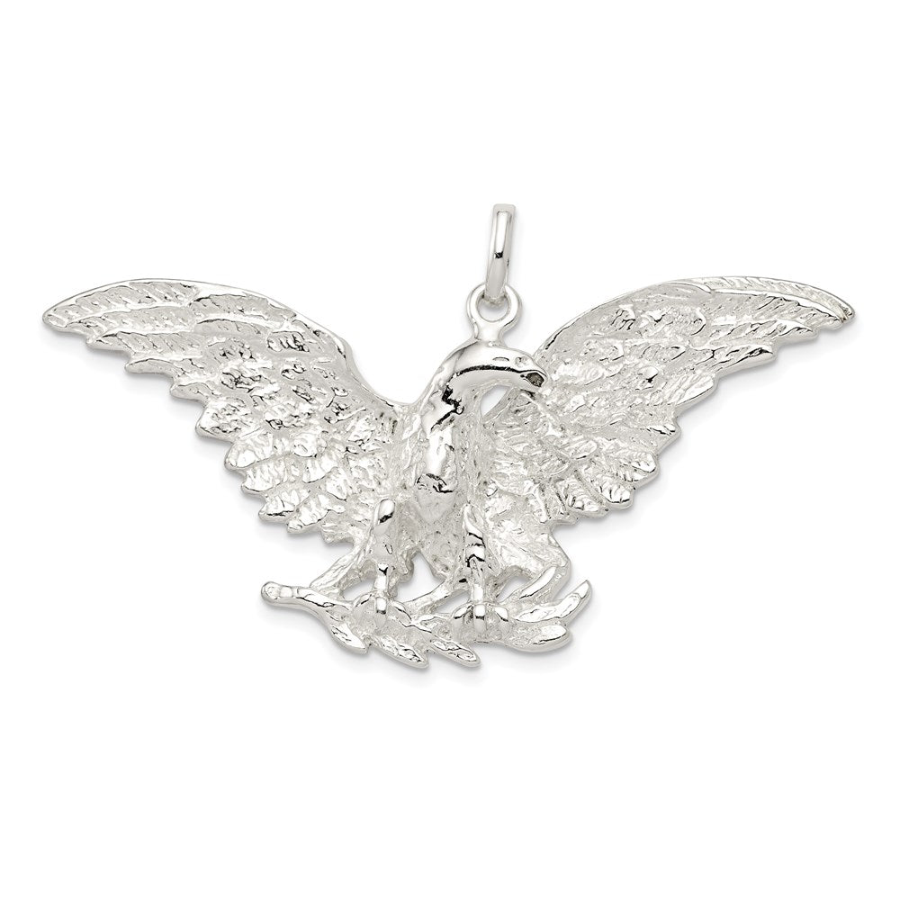 Sterling Silver Eagle Charm - Product Photo