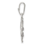 Sterling Silver Dragon Pendant - Product Photo