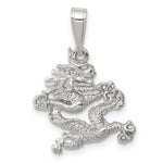 Sterling Silver Dragon Pendant - Product Photo