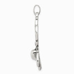 Sterling Silver Antiqued Spider Pendant - Product Photo