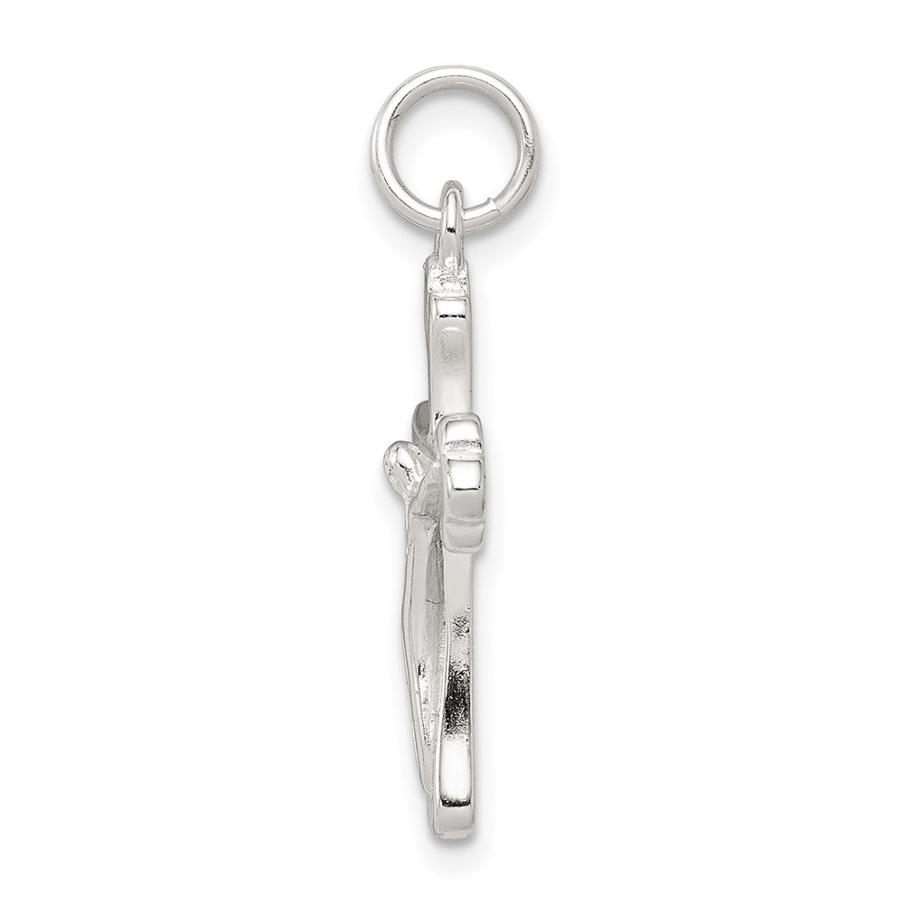Sterling Silver Crucifix Charm - Product Photo