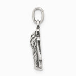 Sterling Silver Antiqued Ecce Homo Medal - Product Photo