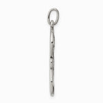 Sterling Silver Antiqued Blessed Mary & Child Jesus Charm - Product Photo