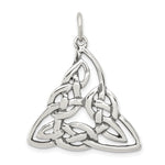Sterling Silver Antiqued Celtic Charm - Product Photo