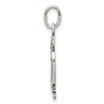 Sterling Silver Antiqued Puffin Charm - Product Photo
