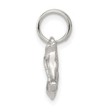 Sterling Silver Horse Head with Bridle Charm - Product Photo