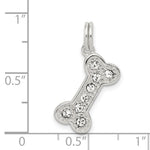 Sterling Silver Dog Bone Charm - Product Photo