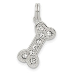 Sterling Silver Dog Bone Charm - Product Photo
