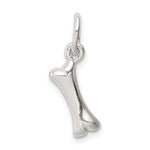 Sterling Silver Polished Bone Charm - Product Photo