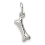Sterling Silver Polished Bone Charm - Product Photo