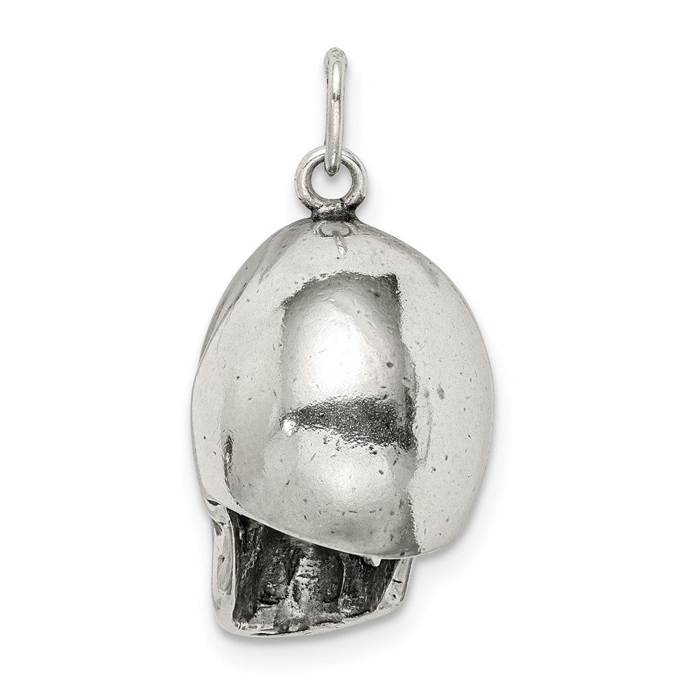 Sterling Silver Skull Pendant - Product Photo
