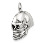 Sterling Silver Skull Pendant - Product Photo