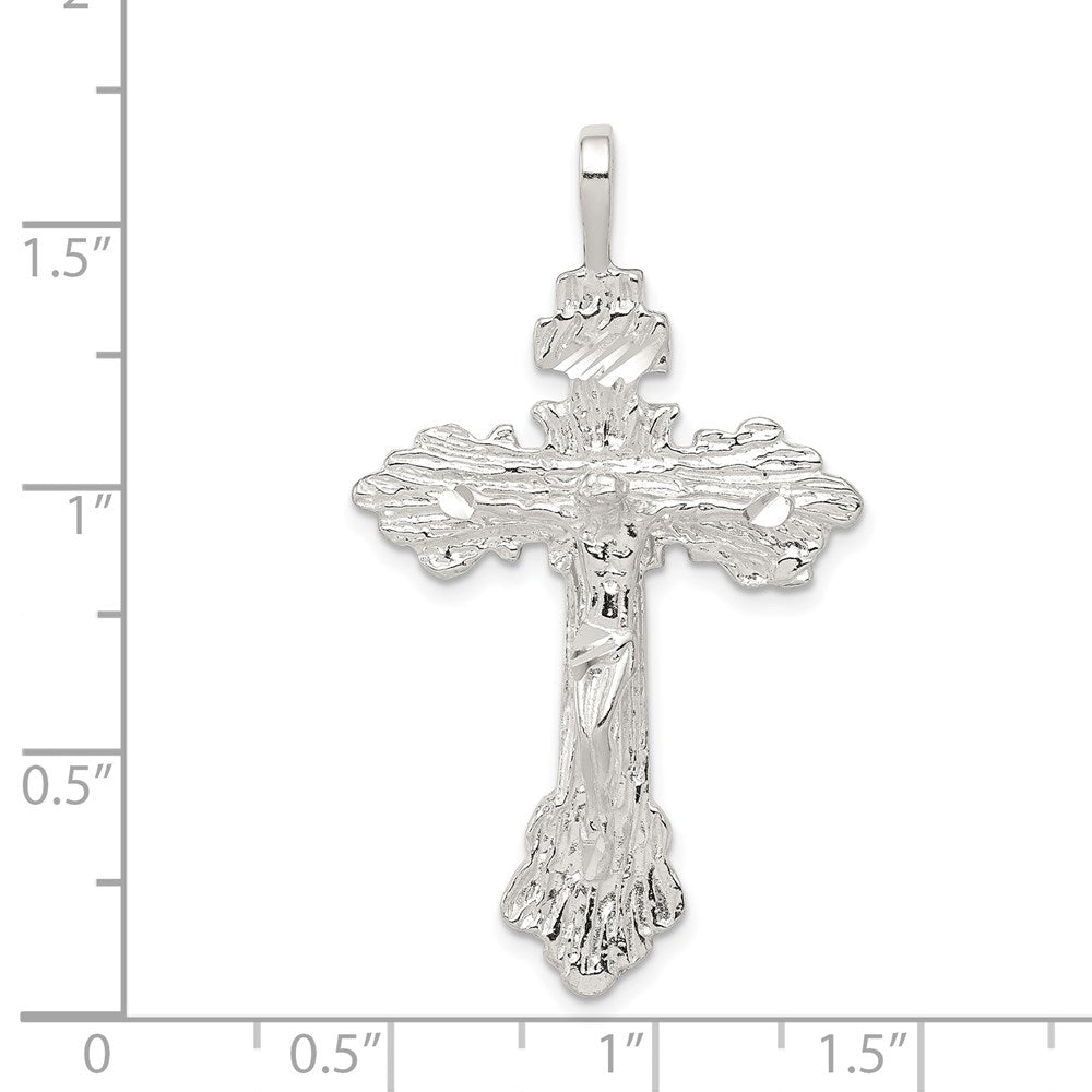 Sterling Silver Crucifix Pendant - Product Photo
