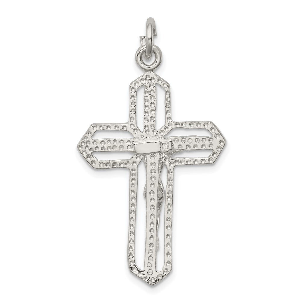 Sterling Silver Crucifix Pendant - Product Photo