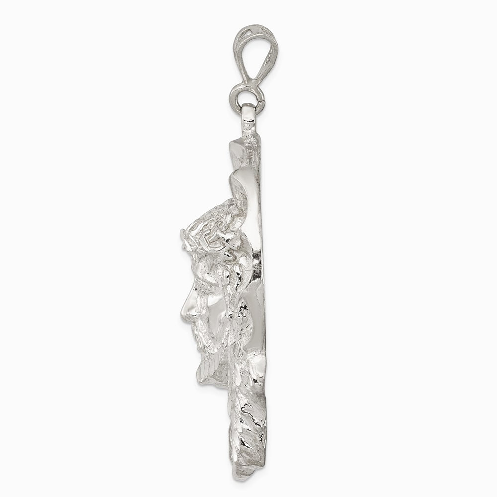 Sterling Silver Ecce Homo Pendant - Product Photo