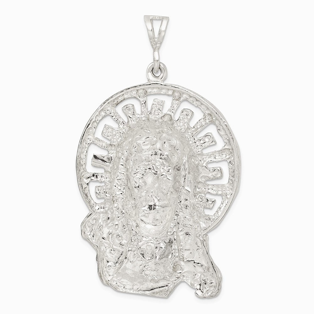 Sterling Silver Ecce Homo Pendant - Product Photo
