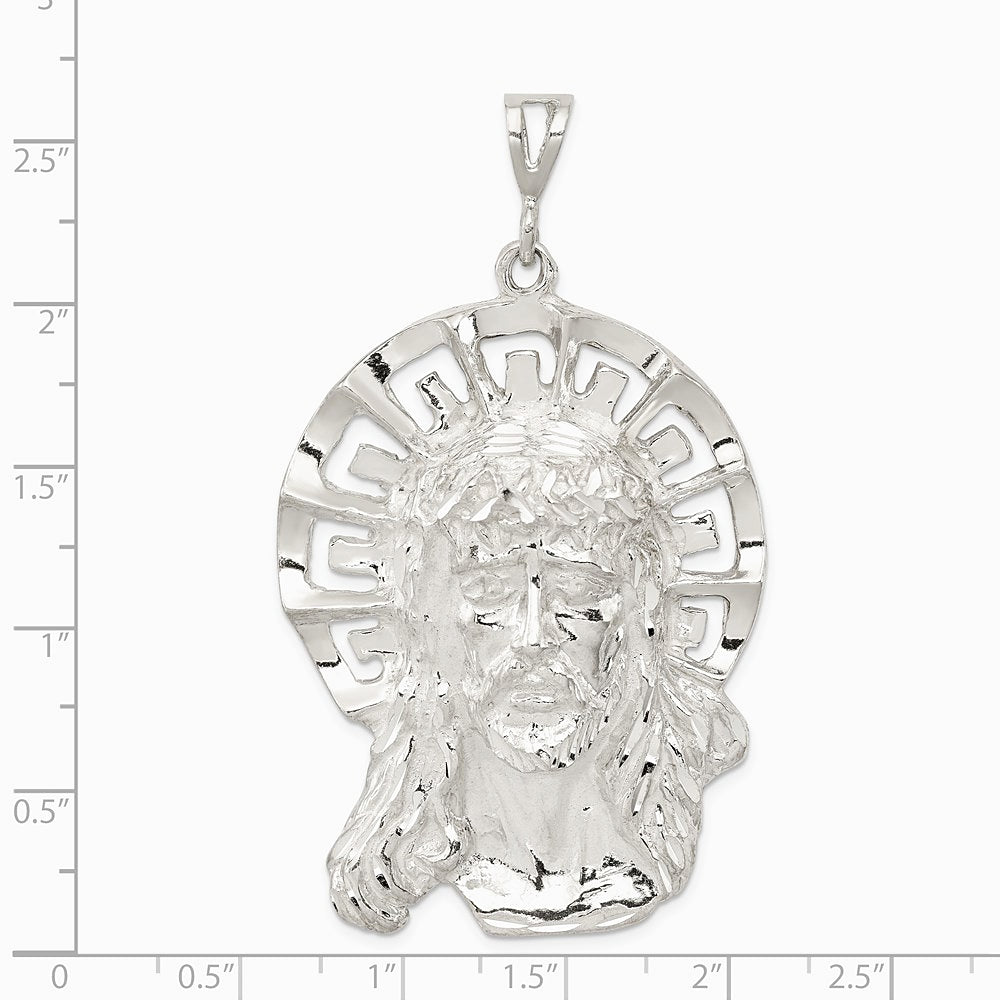 Sterling Silver Ecce Homo Pendant - Product Photo