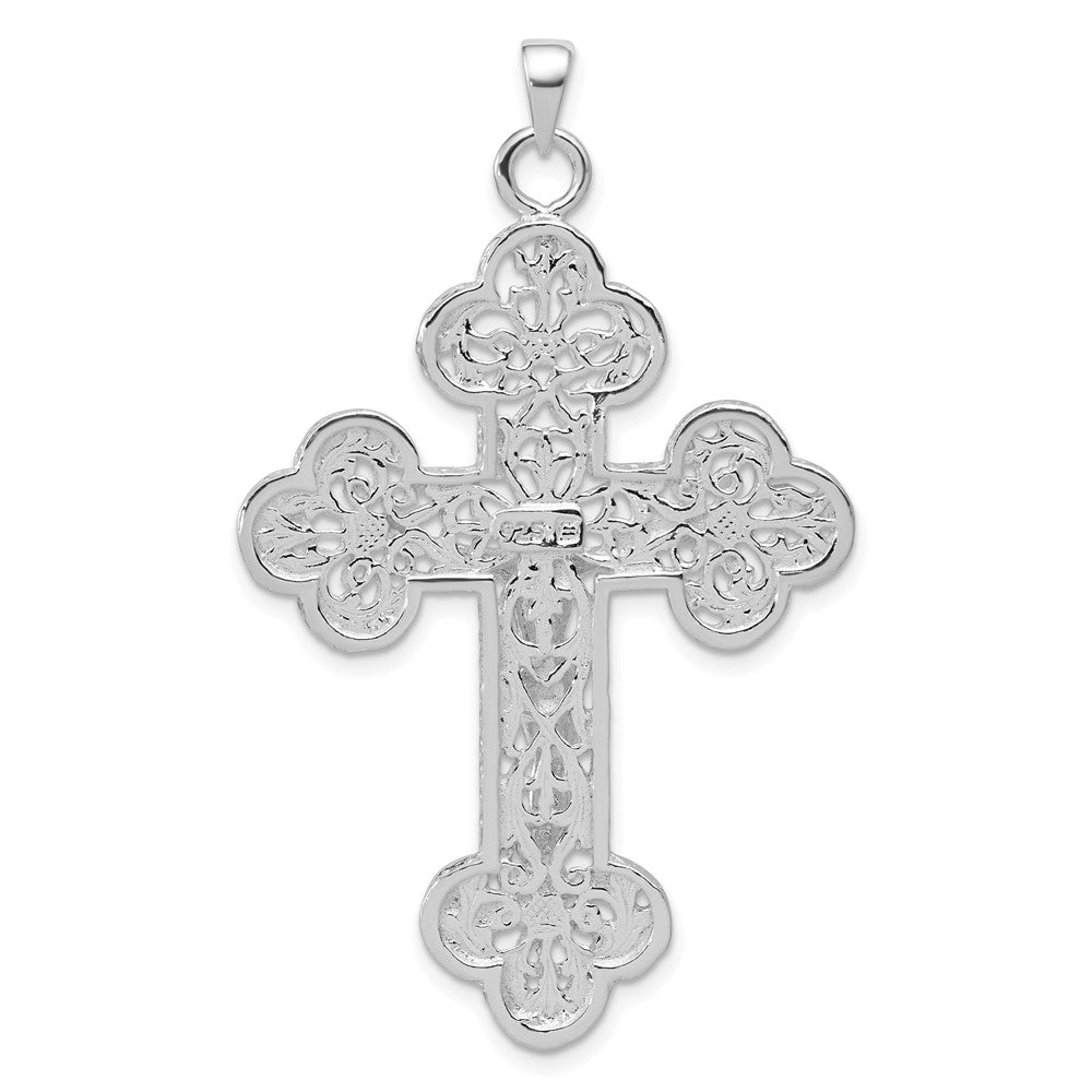 Sterling Silver Crucifix Pendant - Product Photo