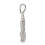 Sterling Silver Praying Hands Charm - Product Photo