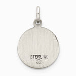 Sterling Silver Antiqued Divino Nino Medal (Divine Infant Jesus) - Product Photo